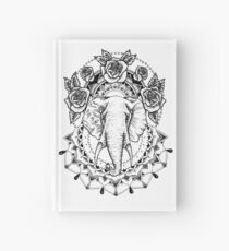 Blumen-Elefant-Mandala Notizbuch