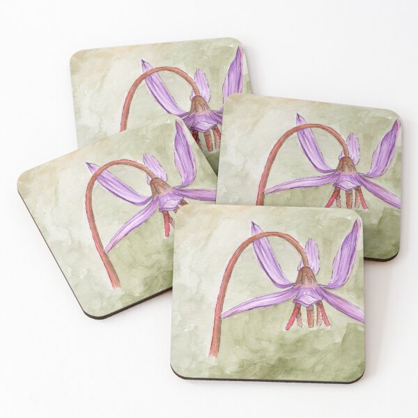 Item preview, E for Erythronium designed and sold by Mugdha Kakade Studio.