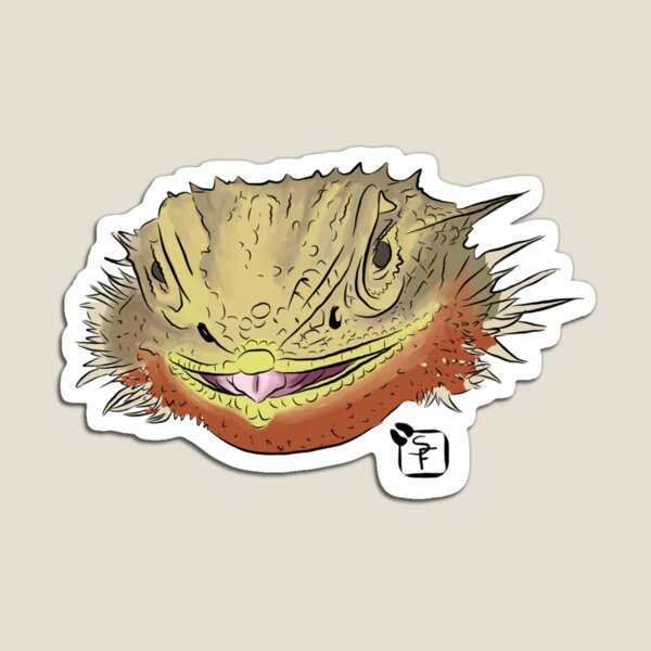 Bearded Dragon Magnet