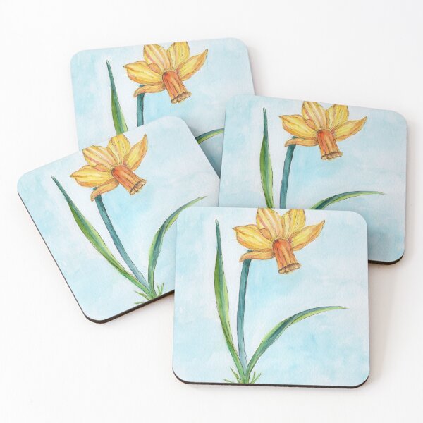 Item preview, D For Daffodil designed and sold by Mugdha Kakade Studio.