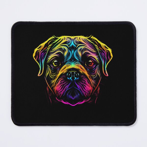 Item preview, Pugalier Dog Colorful Paint Splash designed and sold by rafaeltto.
