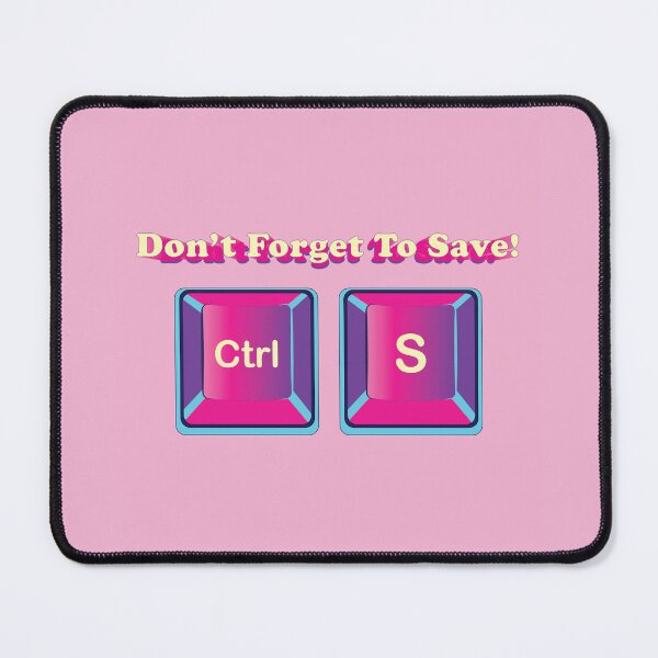 Item preview, Dont Forget To Save Lofi Retrowave Illustration - Graphic Designer Quotes designed and sold by DIBICHIBI.
