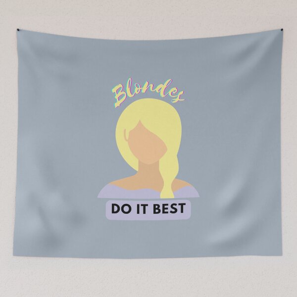 Item preview, Blondes do it best sticker  designed and sold by Williamass.