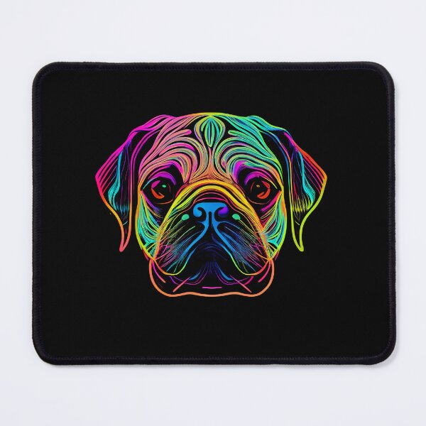 Item preview, Puggle Dog Colorful Paint Splash designed and sold by rafaeltto.