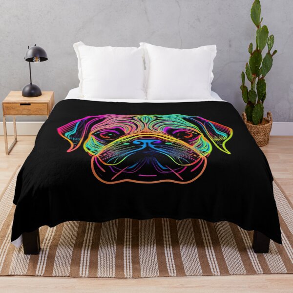 Item preview, Puggle Dog Colorful Paint Splash designed and sold by rafaeltto.