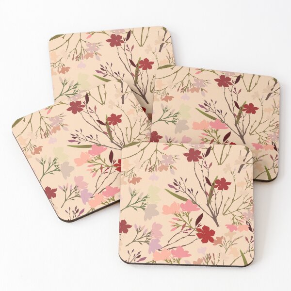 Item preview, Peach Floral designed and sold by Print-Designs.