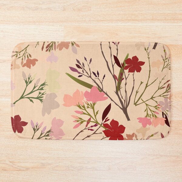 Item preview, Peach Floral designed and sold by Print-Designs.