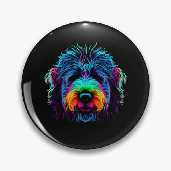 Item preview, Puli Dog Colorful Paint Splash designed and sold by rafaeltto.