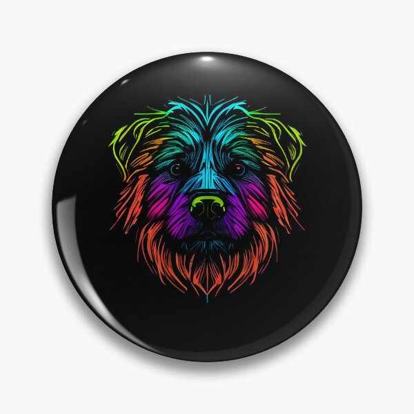 Item preview, Pyrenean Shepherd Dog Colorful Paint Splash designed and sold by rafaeltto.