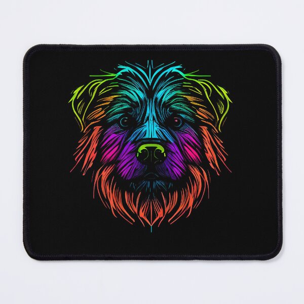 Item preview, Pyrenean Shepherd Dog Colorful Paint Splash designed and sold by rafaeltto.