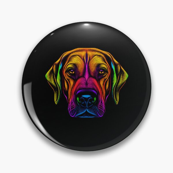 Item preview, Rhodesian Ridgeback Dog Colorful Paint Splash designed and sold by rafaeltto.