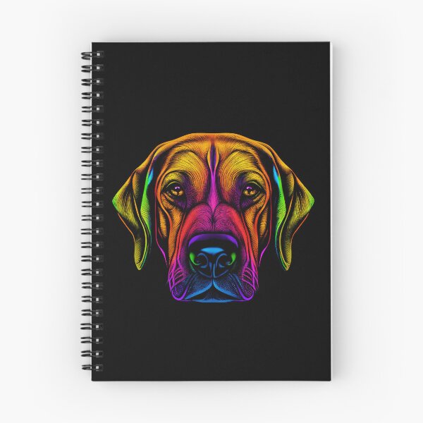 Item preview, Rhodesian Ridgeback Dog Colorful Paint Splash designed and sold by rafaeltto.