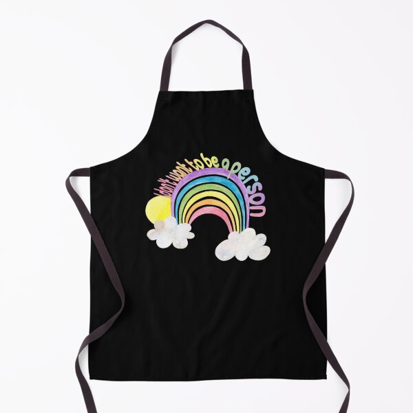 Item preview, I don’t want to be a person / stressed / rainbow / depressed / funny / irony / anxiety / don’t want to live designed and sold by ae-samantha.