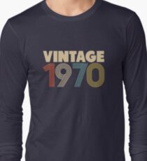 Vintage 1970 - 48th Birthday Long Sleeve T-Shirt