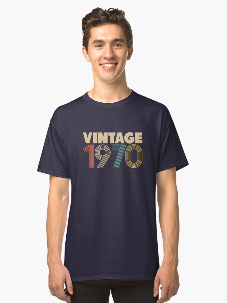Alternative Ansicht von Jahrgang 1970 - 48. Geburtstag Classic T-Shirt