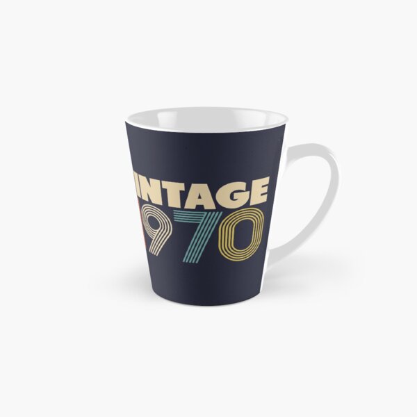 Vintage 1970 - 48th Birthday Tall Mug