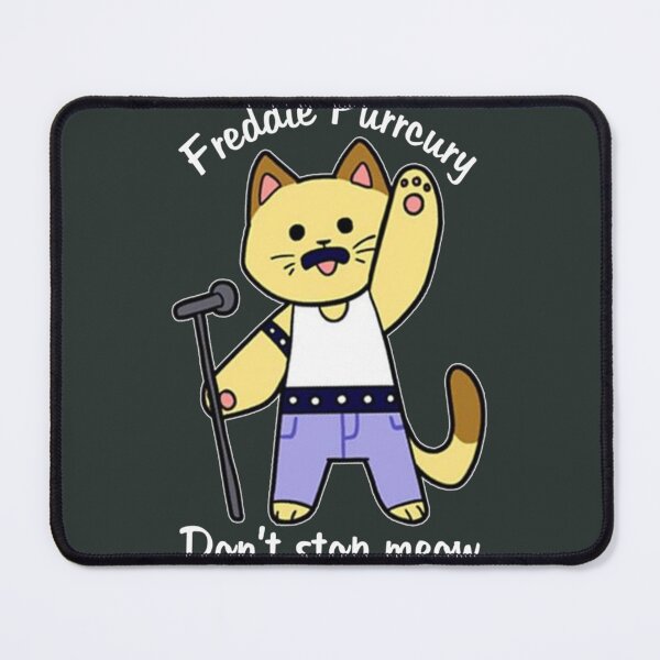 Item preview, fredie dont   stop meow purrcury transparent designed and sold by ReminiFranz.