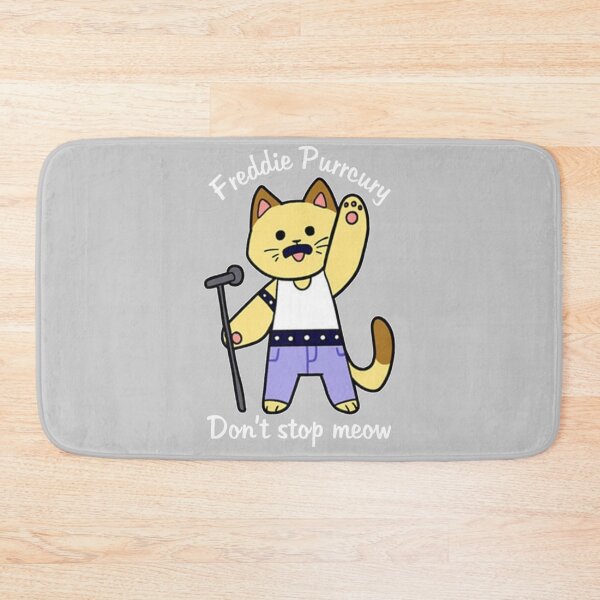 Item preview, fredie dont   stop meow purrcury transparent designed and sold by ReminiFranz.