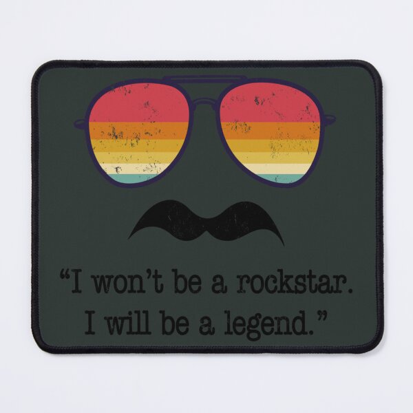 Item preview, i wont be a rockstar   ill be a legend transparent designed and sold by ReminiFranz.