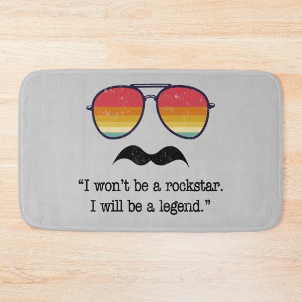 Item preview, i wont be a rockstar   ill be a legend transparent designed and sold by ReminiFranz.