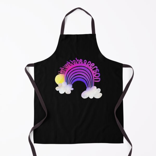 Item preview, I don’t want to be a person / stressed / rainbow / depressed / funny / irony / anxiety / don’t want to live designed and sold by ae-samantha.