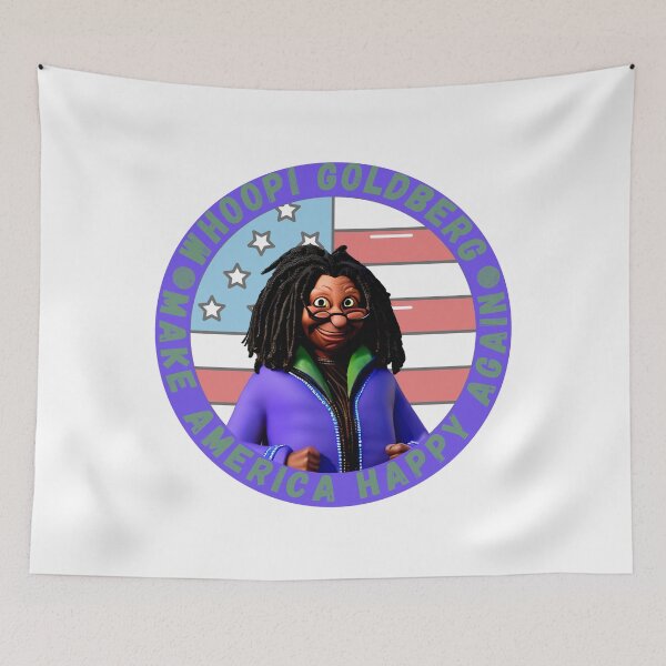 Item preview, Whoopi Goldberg , New Sticker , New Logo  designed and sold by Robo-toons.