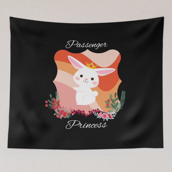 Item preview, Passenger Princess [Bunny with crown] designed and sold by ZingAndPep.
