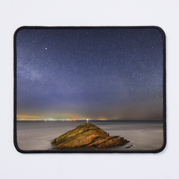 Item preview, Mumbles Lighthouse at Night designed and sold by Dan Santillo.