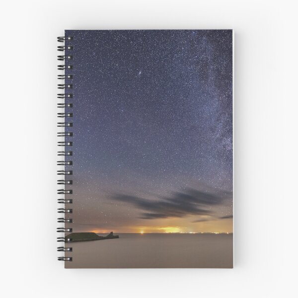 Item preview, Worms Head, Rhossili Bay at Night on Gower designed and sold by Dan Santillo.