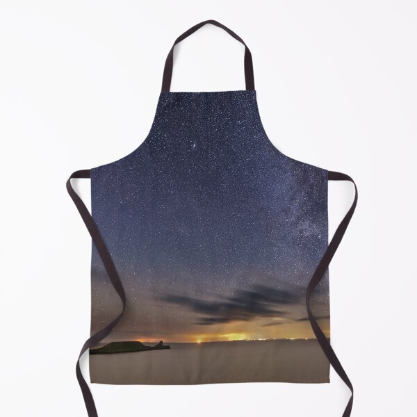 Item preview, Worms Head, Rhossili Bay at Night on Gower designed and sold by Dan Santillo.