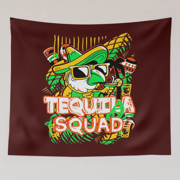 Item preview, Tequila Party Squad cooler Mexican League designed and sold by vibeno1.