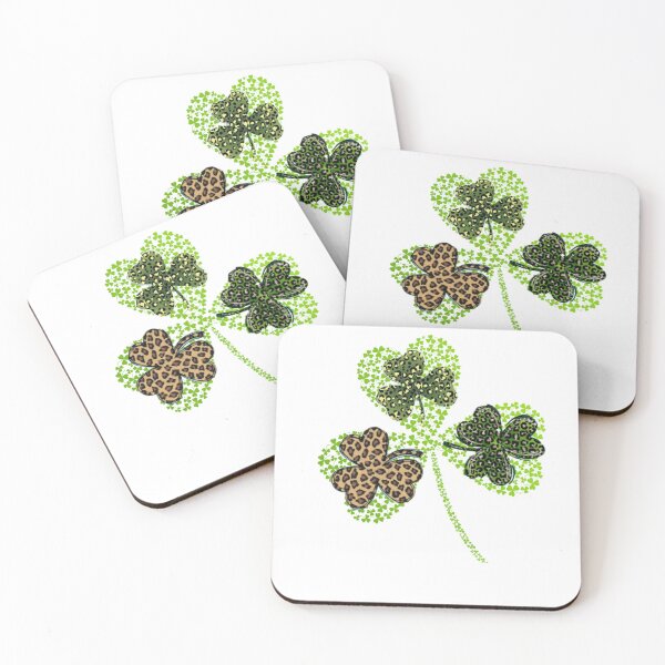 Item preview, hree Leopard And Plaid Shamrocks St Patricks Day Women Girl designed and sold by california87.