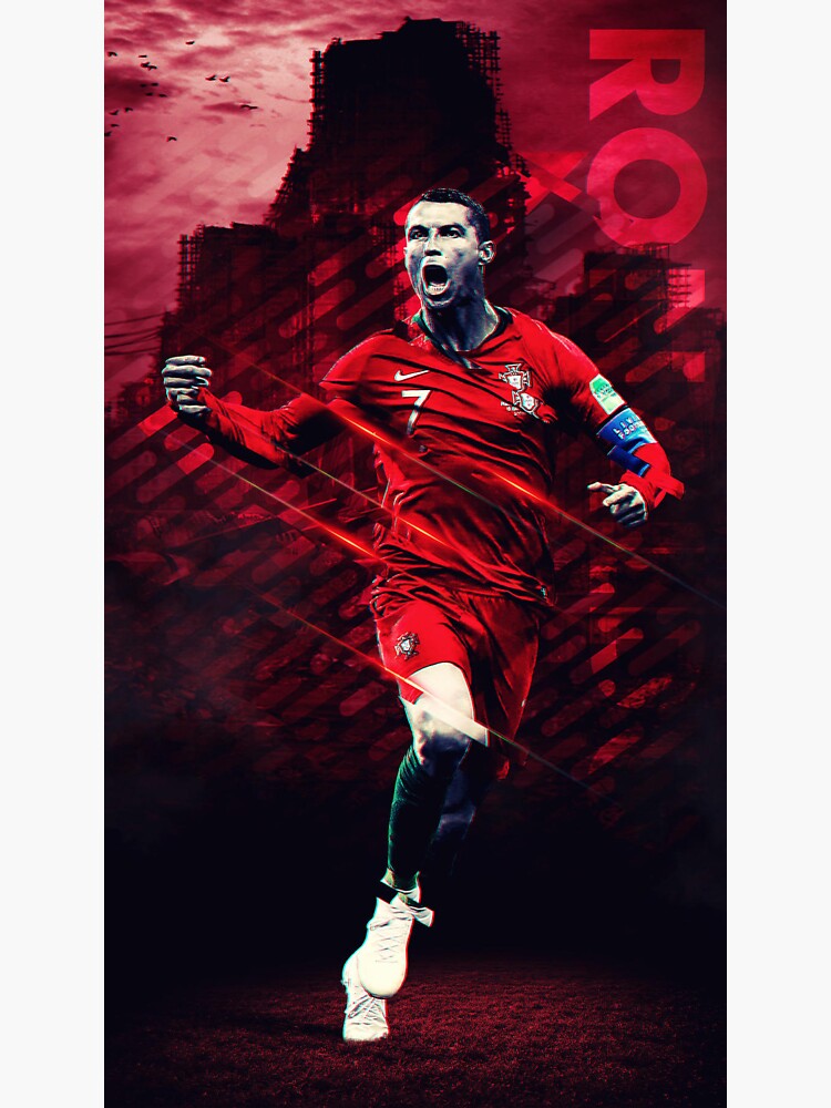 Happy Cristiano Ronaldo Sticker by rafraichisssant studio for iOS & Android