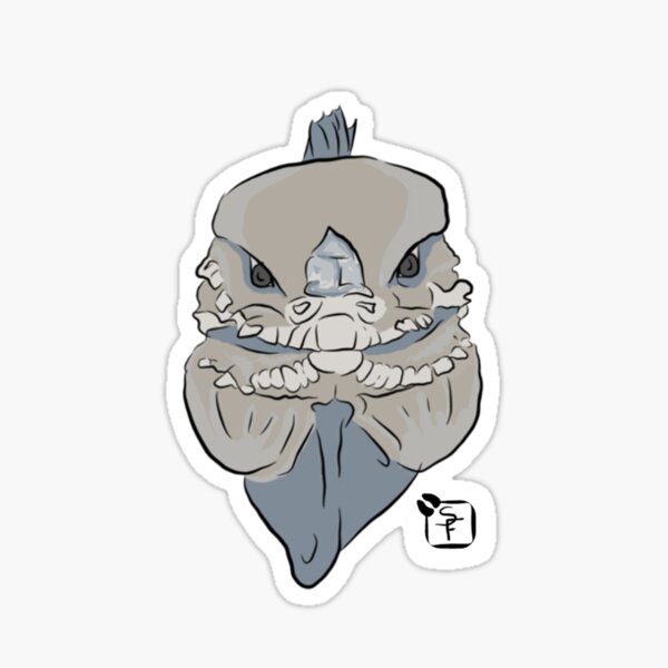 Rhino Iguana Sticker