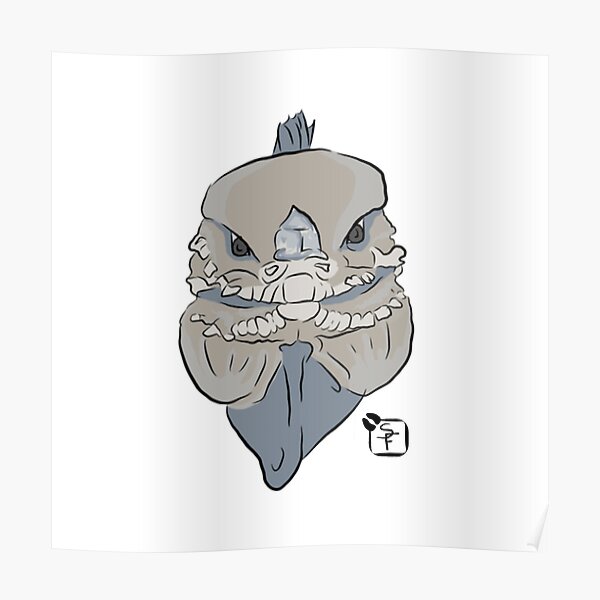 Rhino Iguana Poster