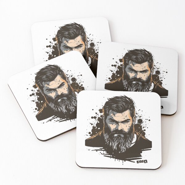 Item preview, Man Beard designed and sold by SONIK SONIK.