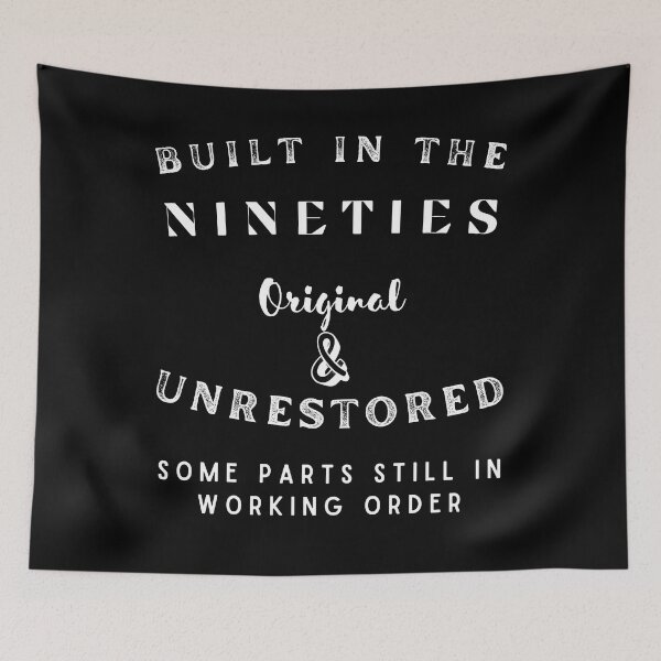 Item preview, Build in the nineties- Funny, Nostalgic designed and sold by artfartzzz.