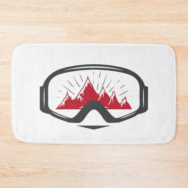 Item preview, Reflected Mountains in Ski Goggles Essential designed and sold by SkiMountain.