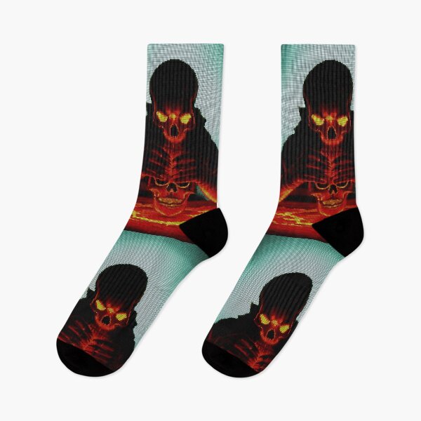 Item preview, Flaming Glowing Skull 8-bit Pixel Art designed and sold by PixelDripped.