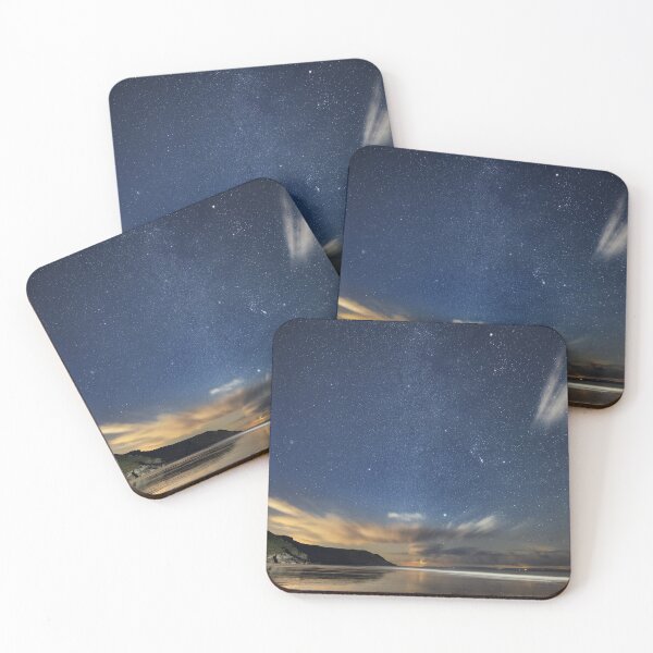 Item preview, Caswell Bay on Gower in Wales at Night designed and sold by Dan Santillo.