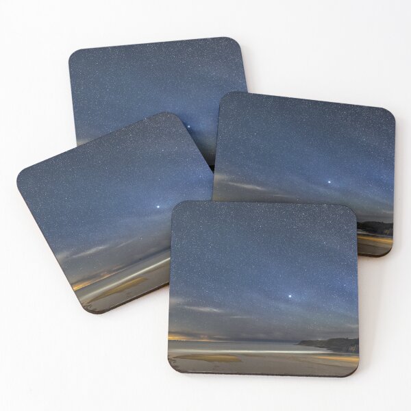Item preview, Caswell Bay on Gower in Wales at Night designed and sold by Dan Santillo.