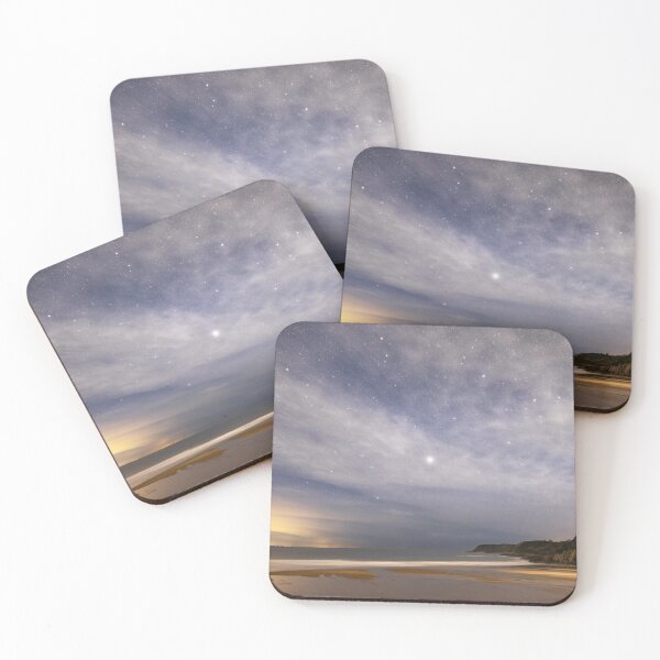 Item preview, Caswell Bay on Gower in Wales at Night designed and sold by Dan Santillo.