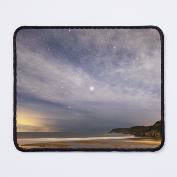 Item preview, Caswell Bay on Gower in Wales at Night designed and sold by Dan Santillo.