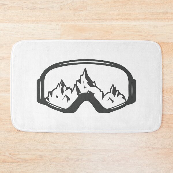 Item preview, Reflected Mountains in Ski Goggles Essential designed and sold by SkiMountain.
