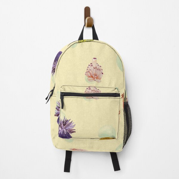 Item preview, Water plant seashell sea beige pattern watercolor designed and sold by Yana Mustafina | Boho Soulful Designs.