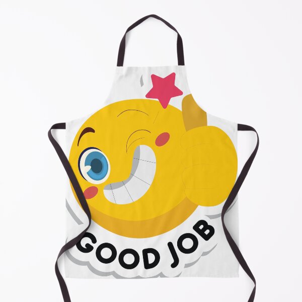 Item preview, Good Job Emoji Sticker Cute designed and sold by GraphicTemplatesArt.