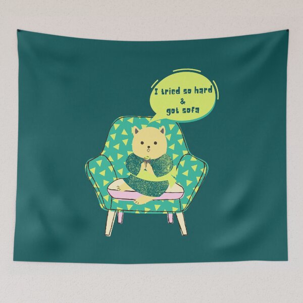 Item preview, I Tried So Hard And Got Sofa designed and sold by designerpriti.