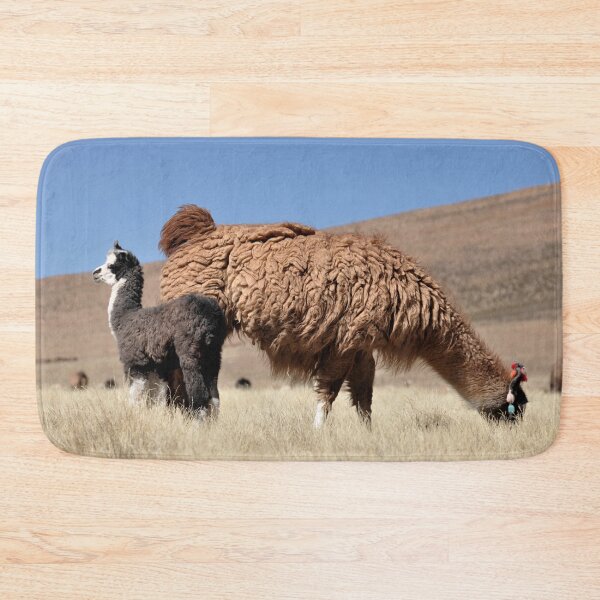 Item preview, Andean Sweetness: Lama and Her Baby on the Bolivian Highlands designed and sold by franck380.