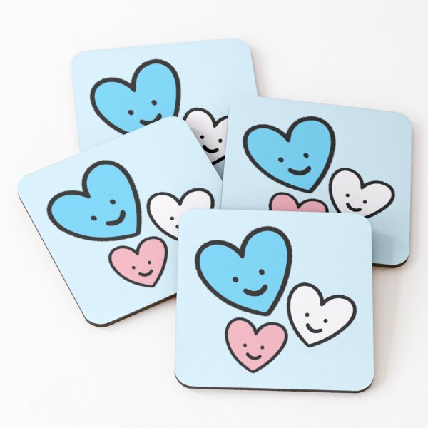 Item preview, Transgender Pride Hearts designed and sold by everything4eva.