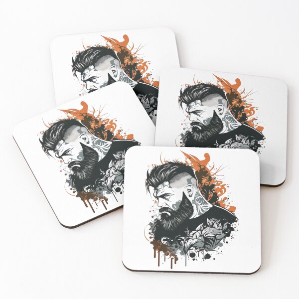 Item preview, Man beard designed and sold by SONIK SONIK.